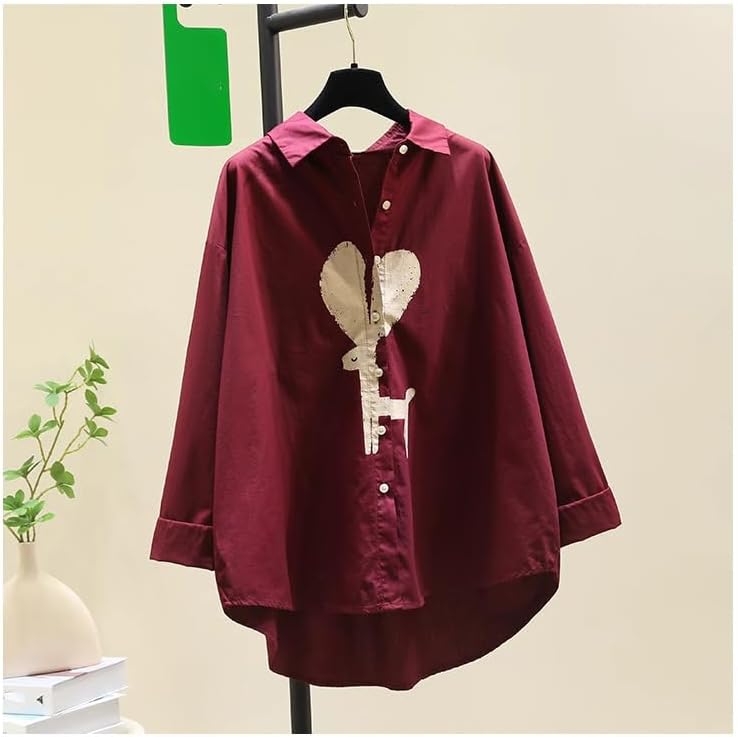 Black Shirt for Women Spring Clothes Loose Casual Temperament top - Image 8