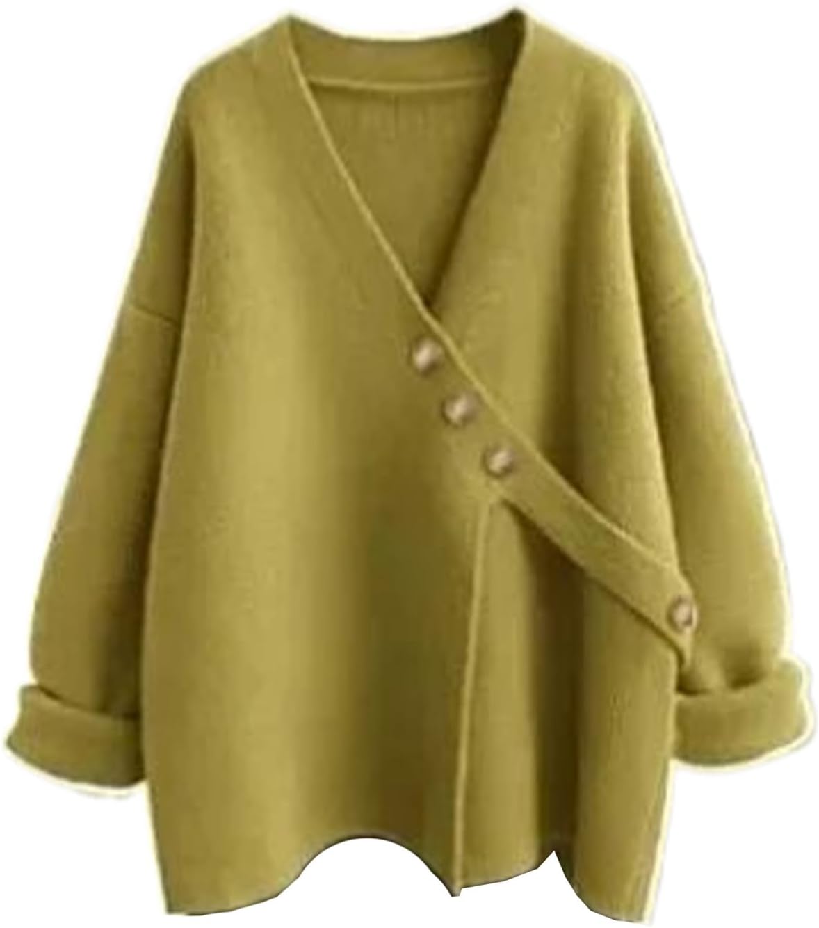 Dresses for Women Autumn Winter Loose Knit Sweater Dress Womens Clothing Cardigan Dress - Image 15