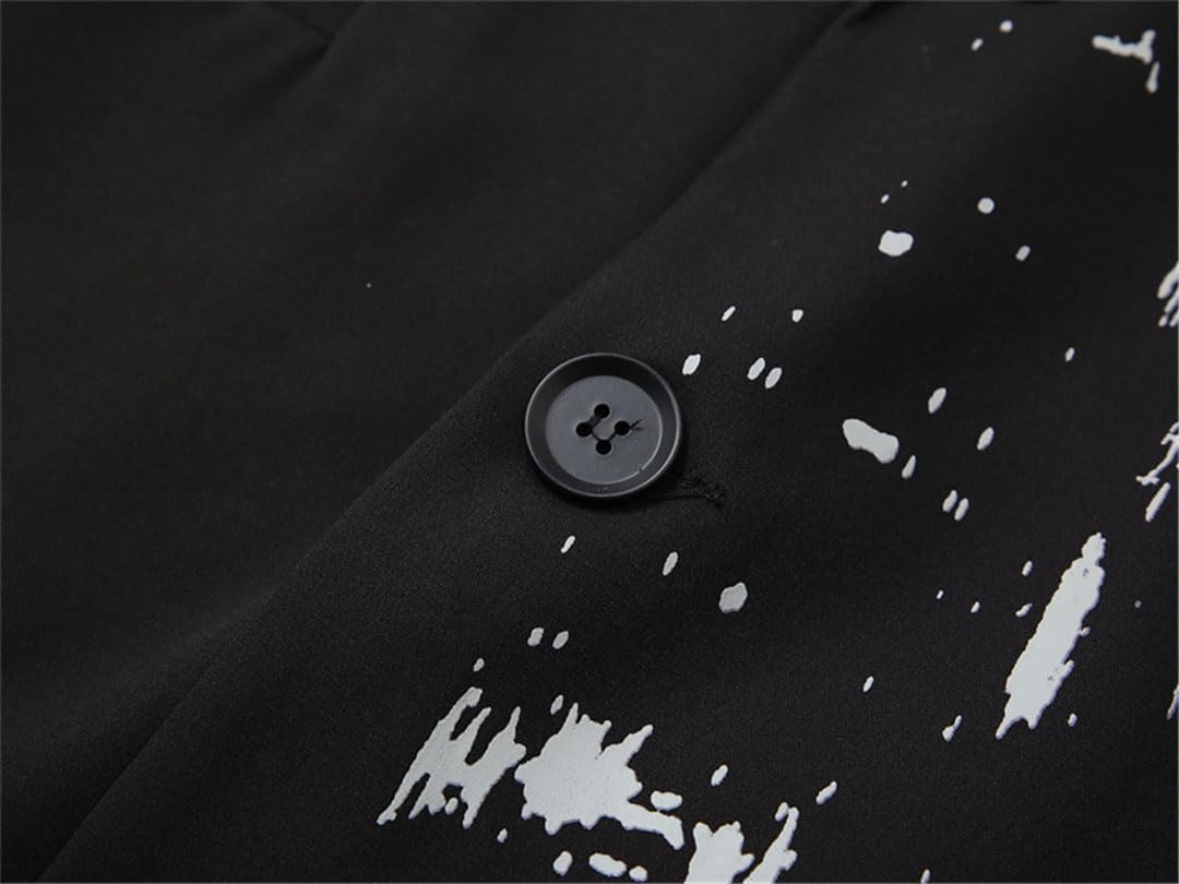 Fashion Blazers Suit Coats Women's Clothing Spring Autumn Loose Long Sleeve Printed Blazers Jackets - Image 2