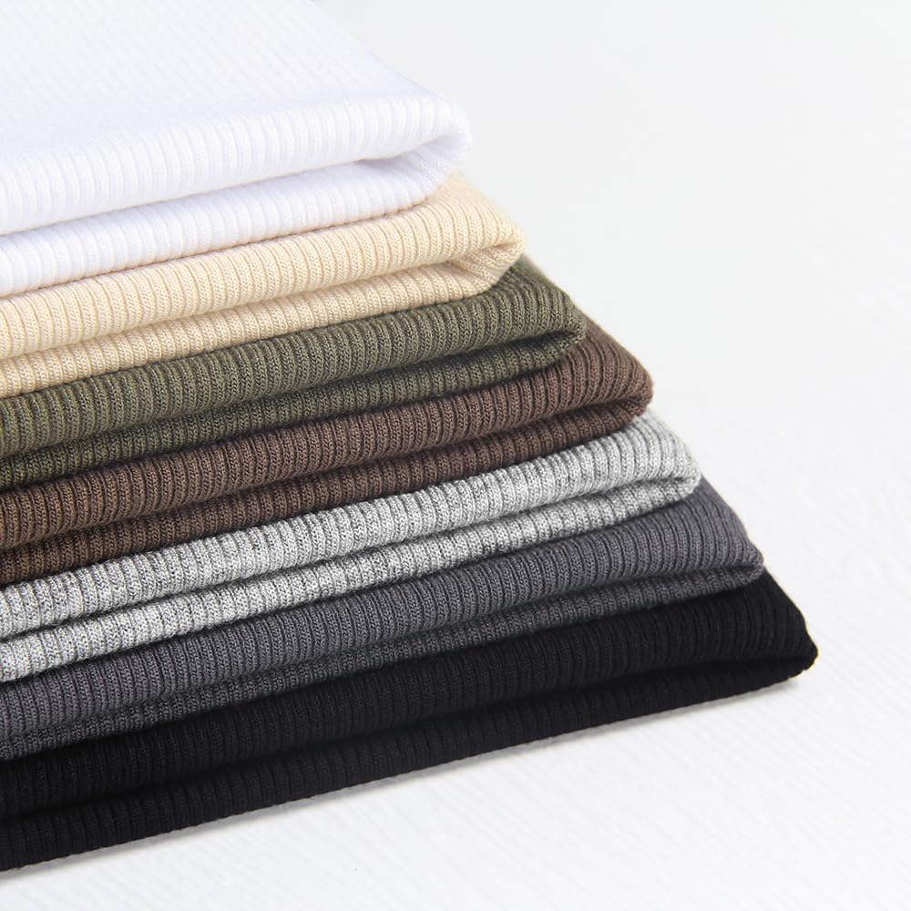 GEMBERA Womens Long Sleeve Turtle Neck Basic Slim Fitted Ribbed Knit Tops Thermal Shirts - Image 5