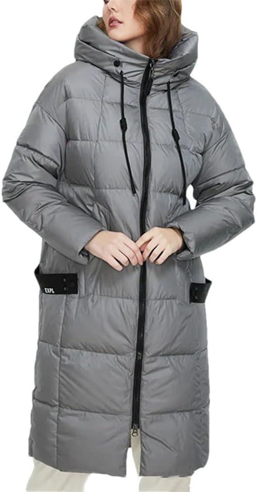 Haitpant Winter Down Jacket Loose Clothing Outerwear With A Hood Fashion Style Winter Coat - Image 8