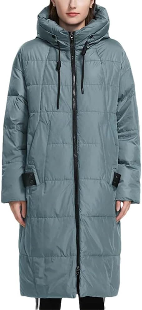 Haitpant Winter Down Jacket Loose Clothing Outerwear With A Hood Fashion Style Winter Coat - Image 9