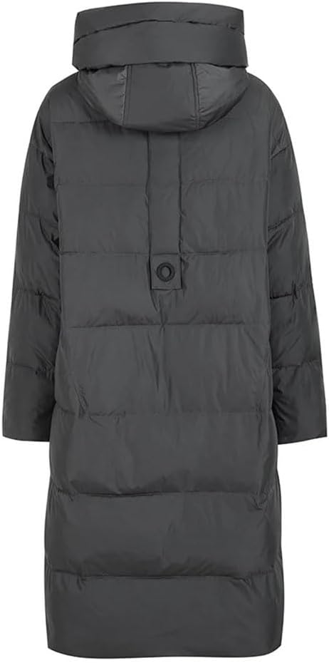 Haitpant Winter Down Jacket Loose Clothing Outerwear With A Hood Fashion Style Winter Coat - Image 3