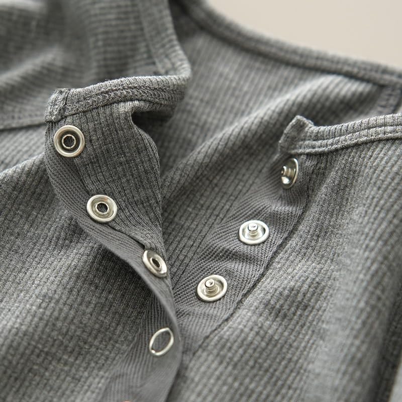 JSEIAJB Women's Slim-fit Base Shirt Long Sleeve T-Shirt O Collar Top Spring and Autumn Clothing - Image 4