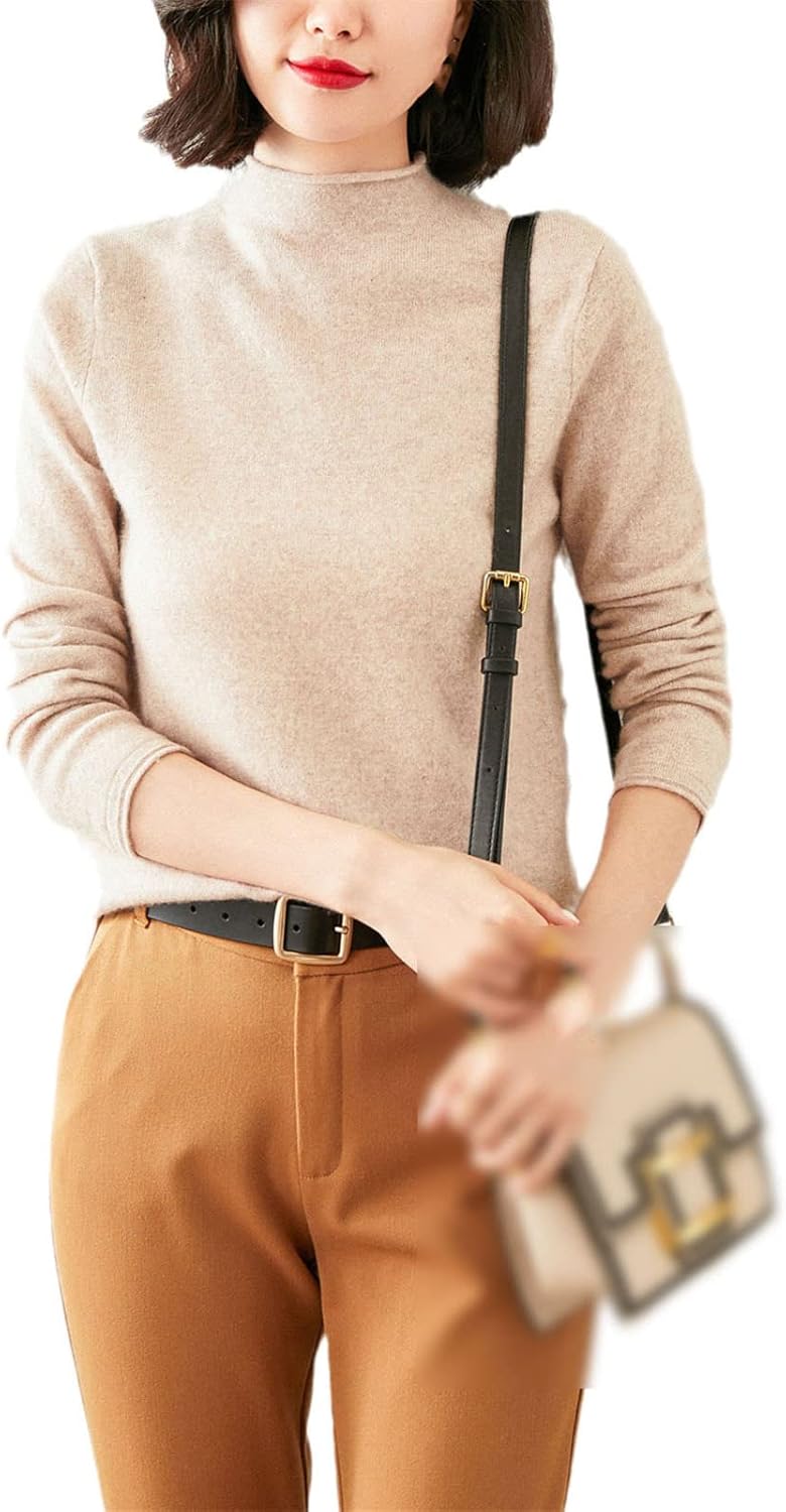 Kelsiop Cashmere Sweater Women's Pullover Fashion Winter Pullover Standard Clothes 100% Cashmere Knitwear - Image 12