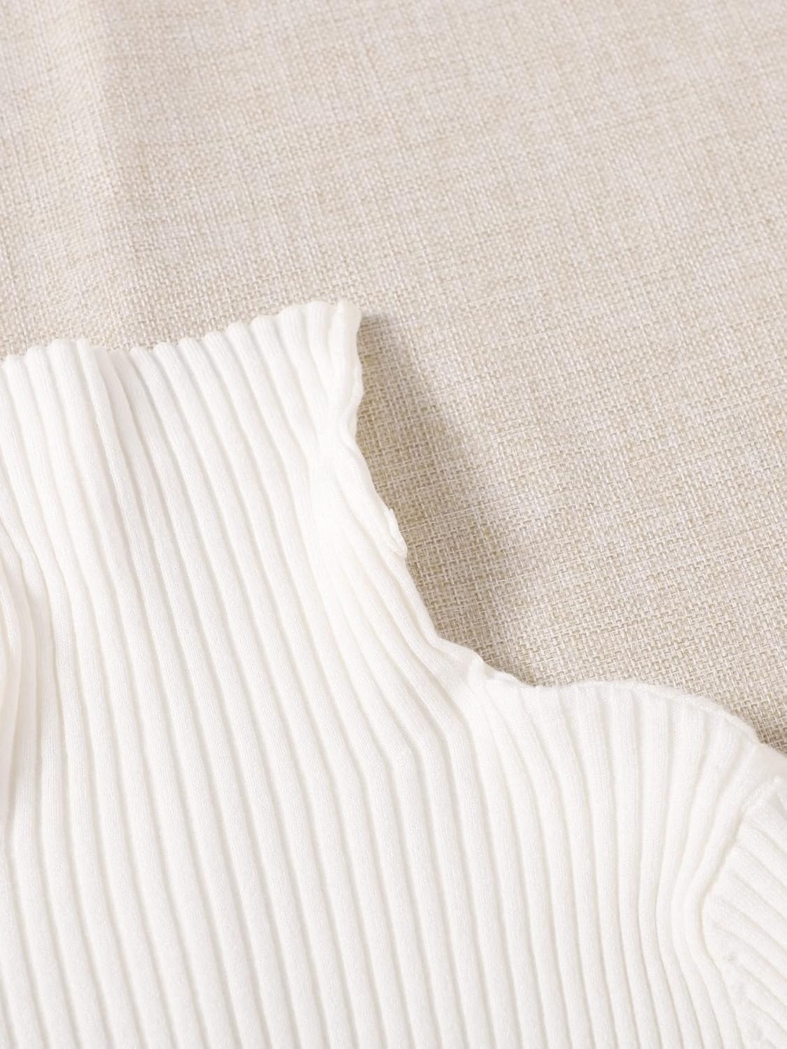 MyLantu Women's Sweater 2022 4pcs Turtle Neck Ribbed Knit Sweater Women's Clothing (Color : Multicolor, Size : Large) - Image 4