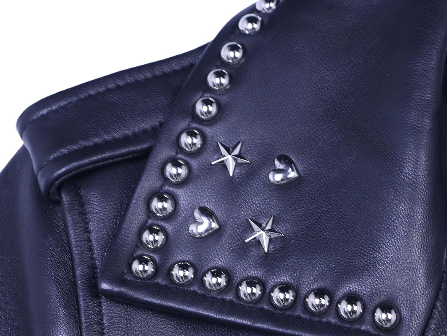 shamofeng Women Leather Jackets Motorcycle Bomber Leather Coats Moto Biker Coat Spring Fall Outfits Fashion Clothes - Image 3