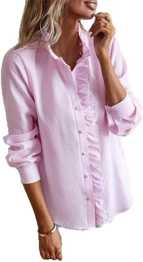 WINSUNNY Color Elegant Long Sleeve Clothing Fashion Ladies Tunic Casual Tshirt - Image 7