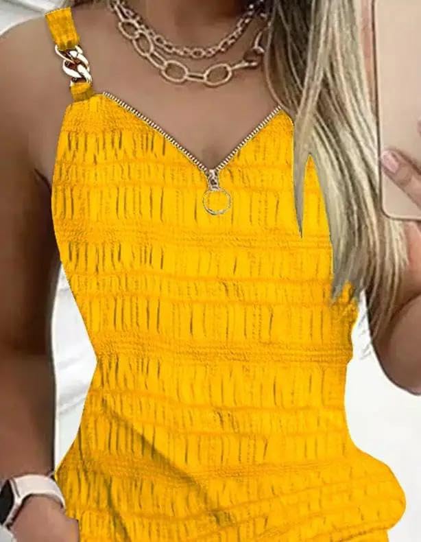 WINSUNNY Elegant Dresses Sexy Vneck Zipper Mini Fashion Summer Casual Female Clothing - Image 6