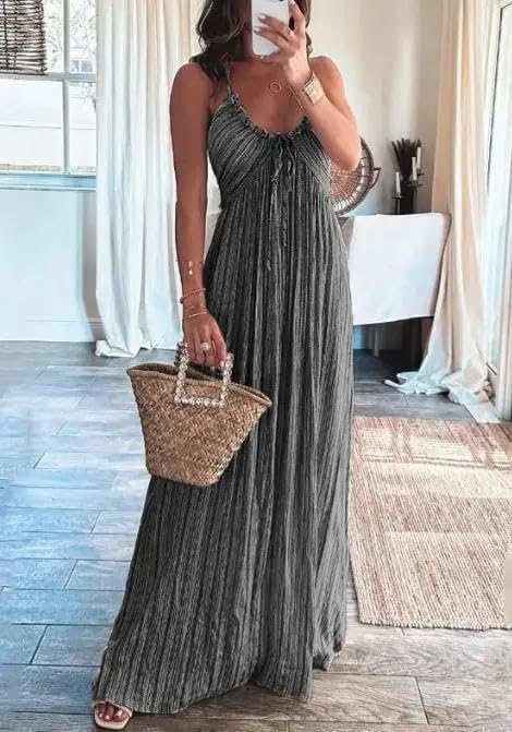 WINSUNNY Fashion Sexy Summer Casual Suspenders Long Female Clothing Outfits - Image 7