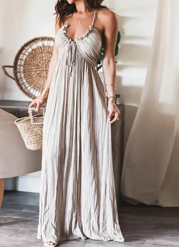 WINSUNNY Fashion Sexy Summer Casual Suspenders Long Female Clothing Outfits - Image 4