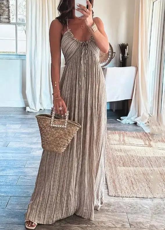 WINSUNNY Fashion Sexy Summer Casual Suspenders Long Female Clothing Outfits - Image 3