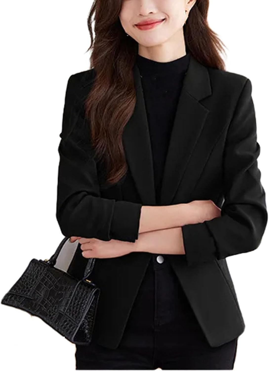 Women Suit Coat Elegant Ladies Casual Business Office Fashion Spring jacket Solid Female Outerwear Clothing - Image 8