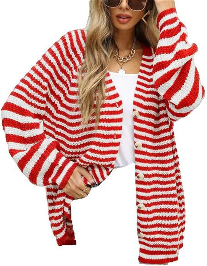 Women\u2019 Autumn Winter Warm Sweater Clothes Casual Women Outfit Long Sleeve Cardigan Female Sweaters - Image 8