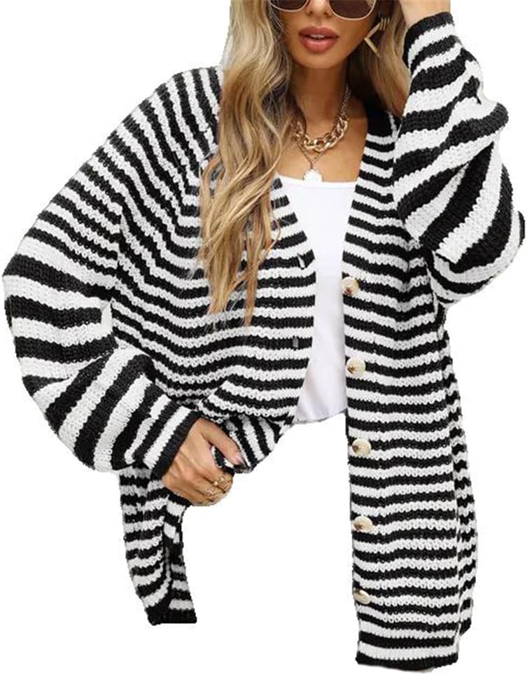 Women\u2019 Autumn Winter Warm Sweater Clothes Casual Women Outfit Long Sleeve Cardigan Female Sweaters