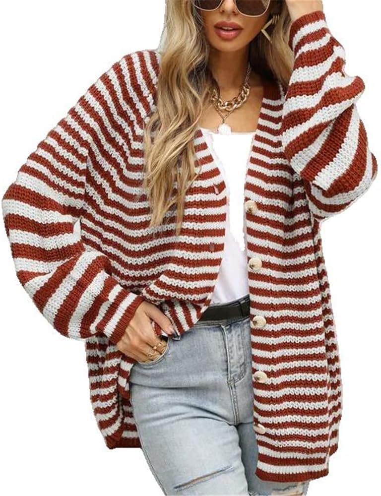 Women\u2019 Autumn Winter Warm Sweater Clothes Casual Women Outfit Long Sleeve Cardigan Female Sweaters - Image 9