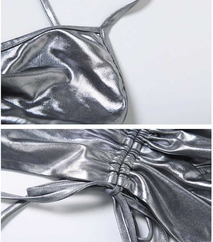 YMGSCC American Spring Women's Clothing Solid Color Slim Street Fashion Suspenders Sexy Backless Vest for Women - Image 6