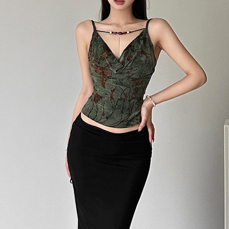 YMGSCC V-Neck Sexy Backless Vest Fashion Camisole Undershirt Women Navel Wrap Clothing - Image 4