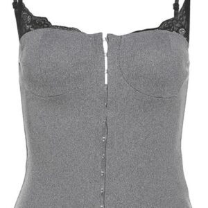 YMGSCC Women's Clothing Color Slim fit Street Fashion Suspenders Sexy Backless Vest Women