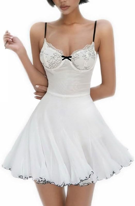 YWMLFZ Women's Clothing Solid Color Slim Fit Dress High Waist Fashion Suspenders Backless Sleeveless Dress